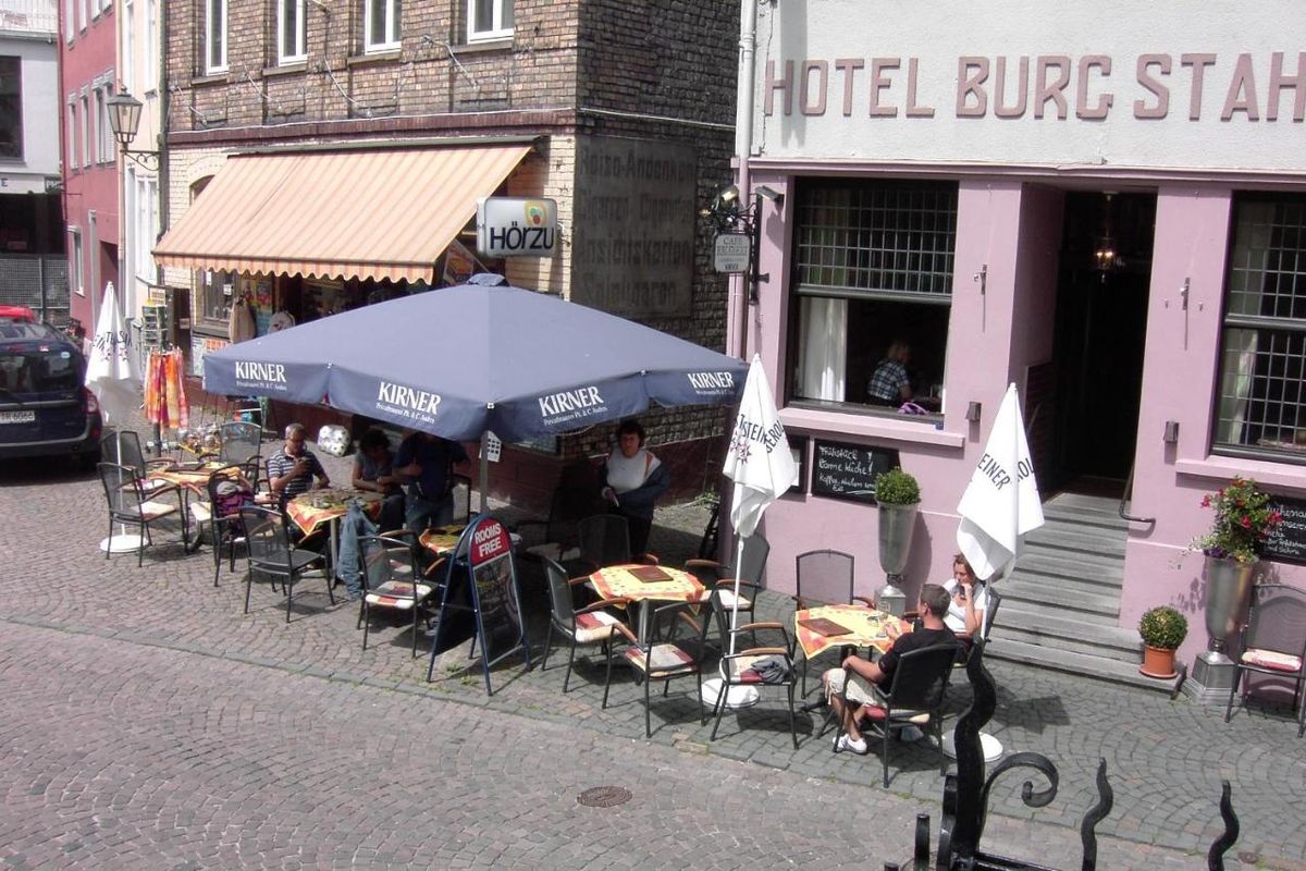 Hotel-Café-Burg Stahleck in Bacharach, Germany
